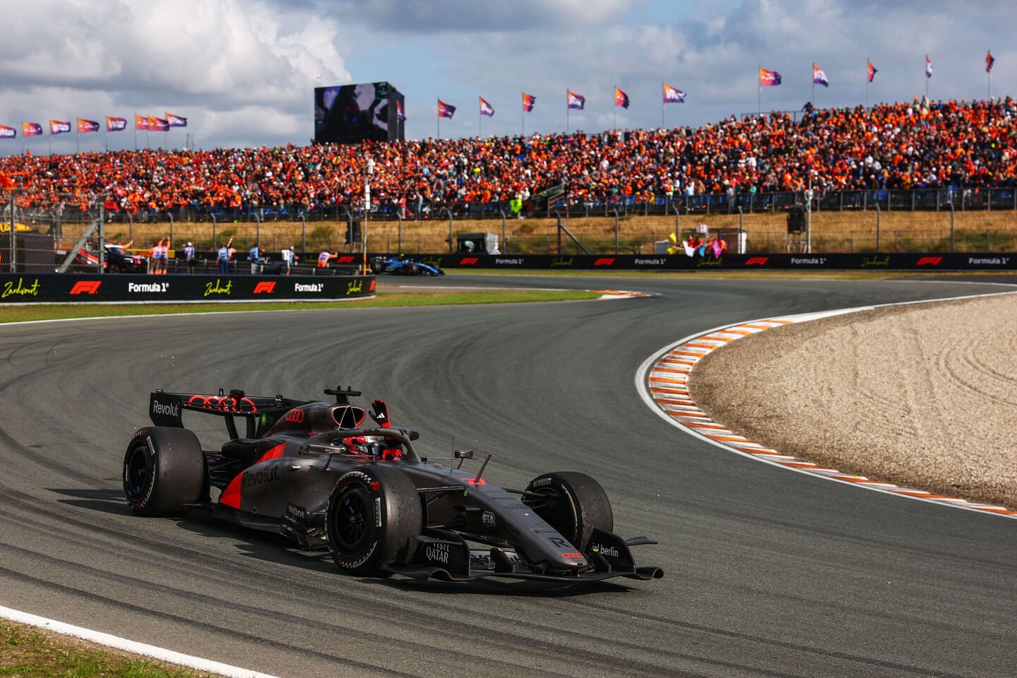Audi Revolut F1 Team takes the R26 to Monza