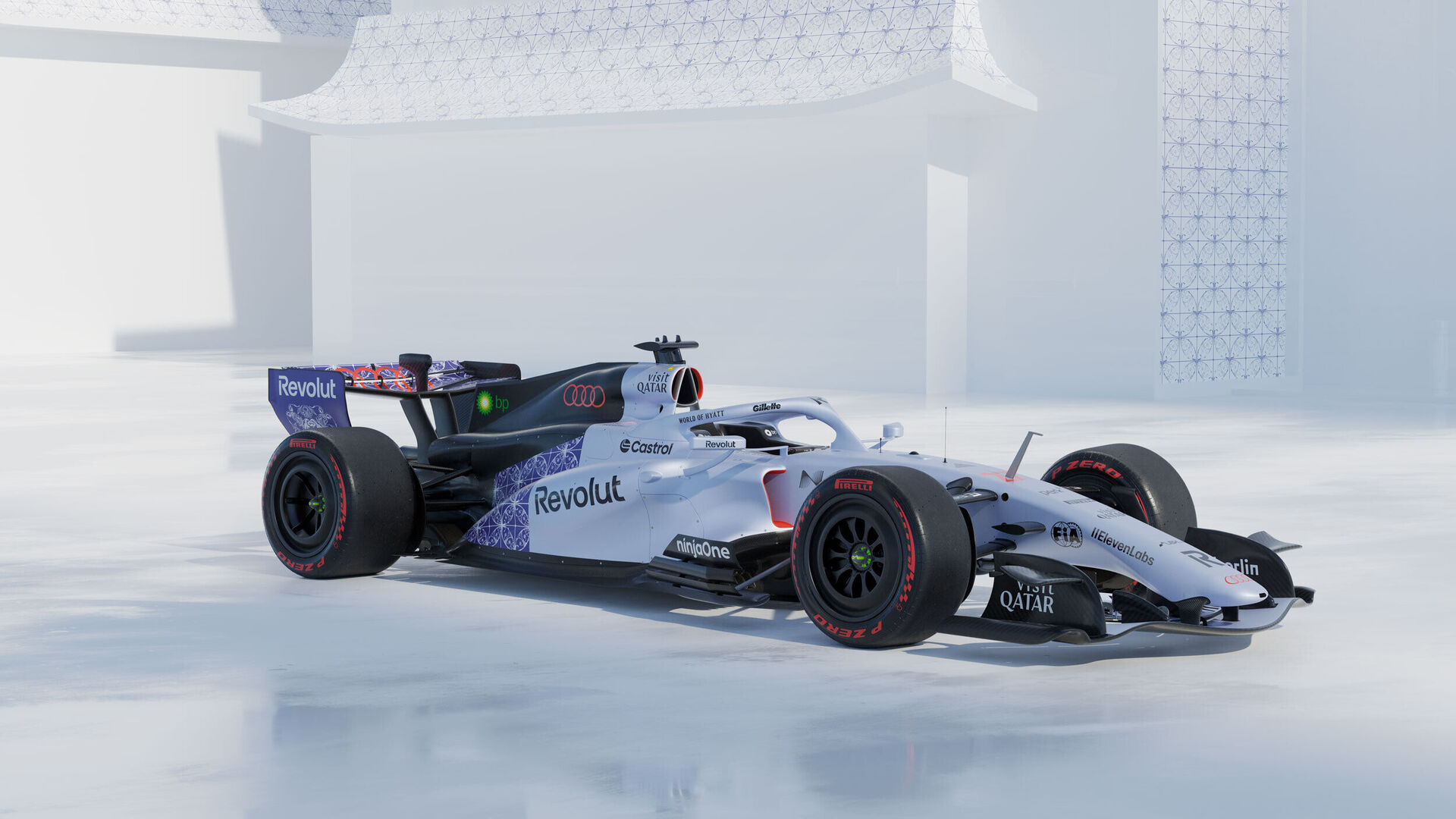 Audi Reveals R26 Singapore Special Livery for First F1 Night Race
