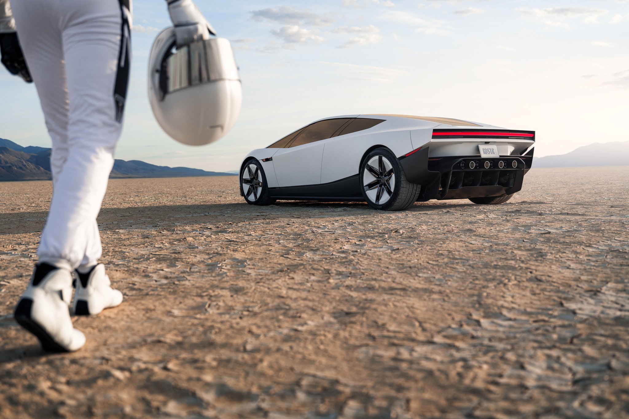 Tesla Roadster ‘Flies’ on Thrusters, but Not on Public Roads